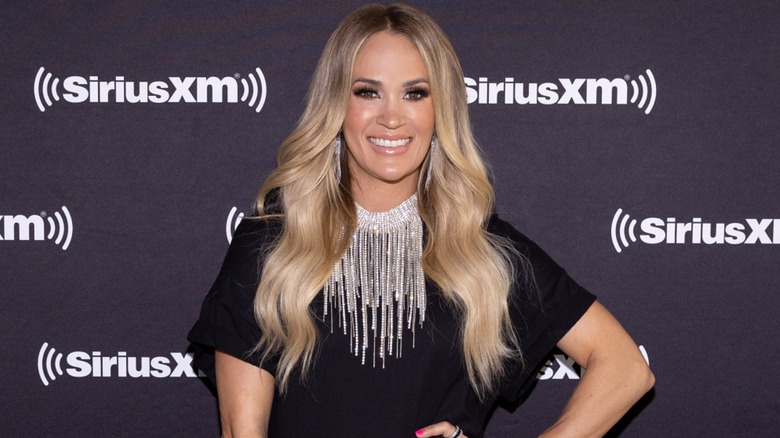 Carrie Underwood smiling