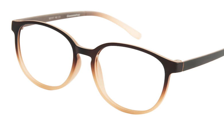 Eleanor Round Brown Eyeglasses