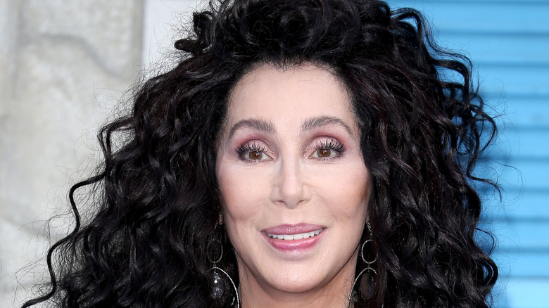 Cher close up smiling 