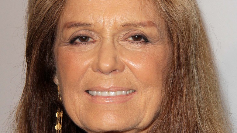 Gloria Steinem close up 