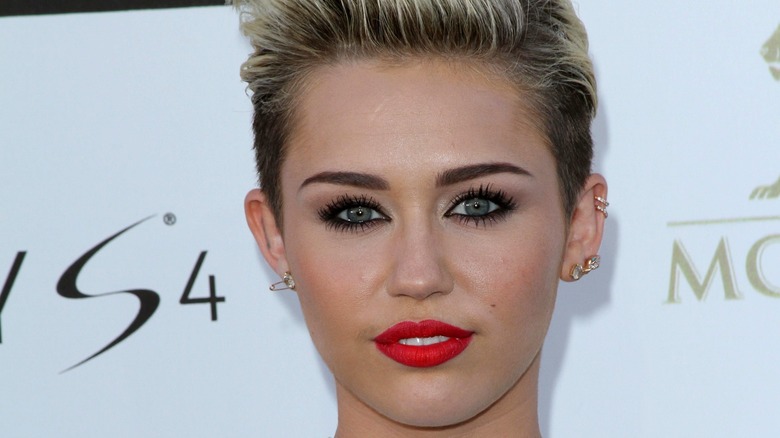 Miley Cyrus close up 