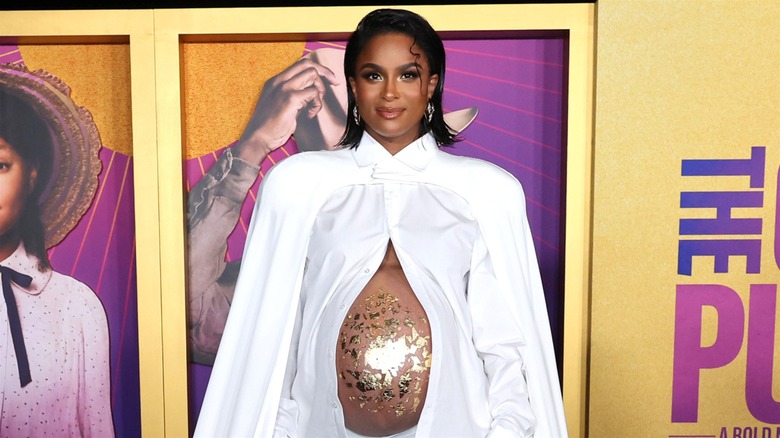 Ciara on the red carpet