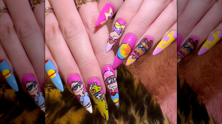 Rugrats nails