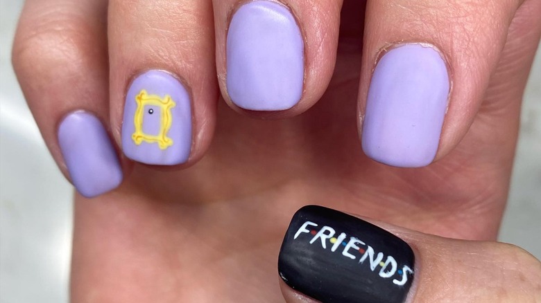 Friends-inspired nails