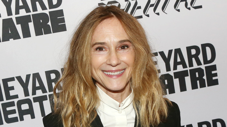 Holly Hunter on a red carpet