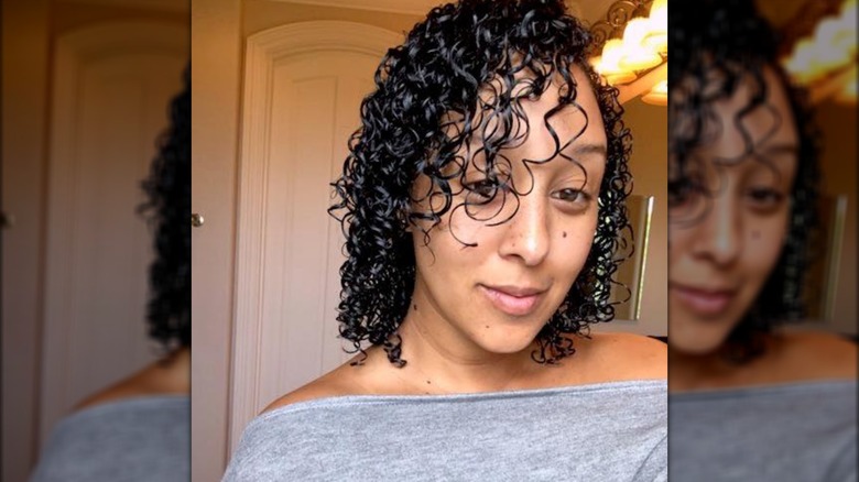 Tamera Mowry-Housley's natural hair