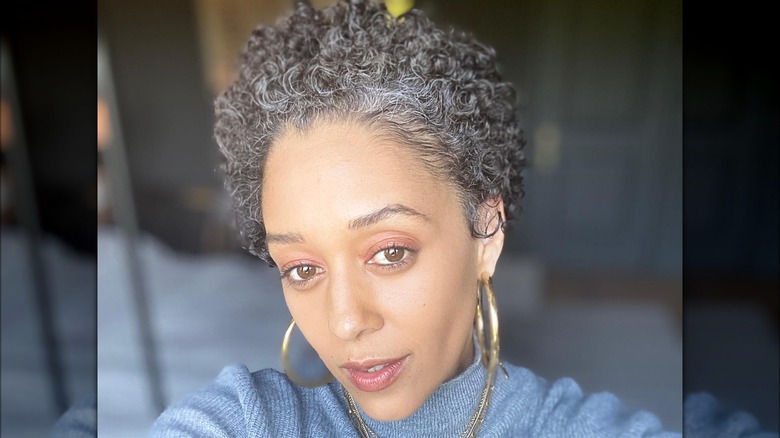 Tia Mowry's natural hair