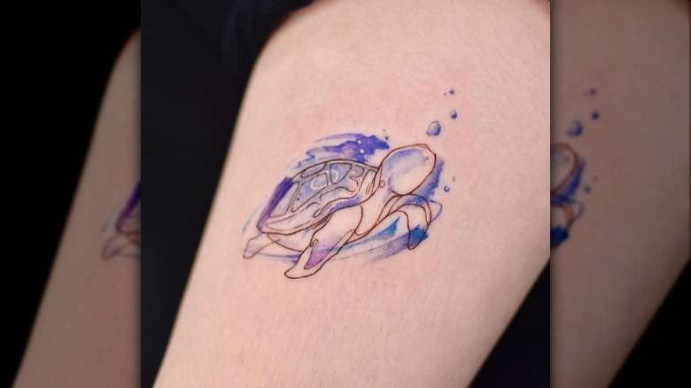 Turtle tattoo