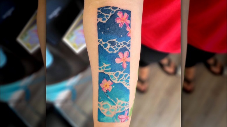 Ocean tattoo