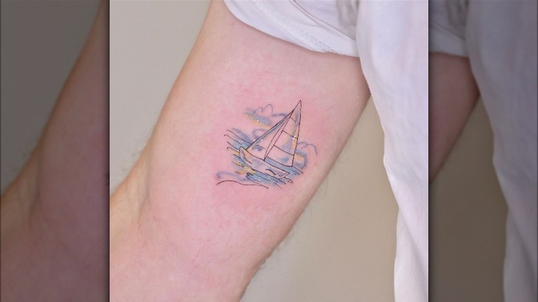 Boat tattoo