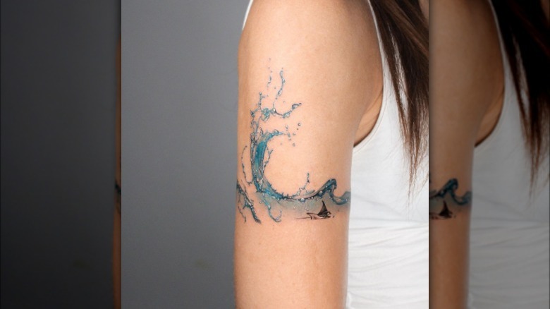 Water tattoo