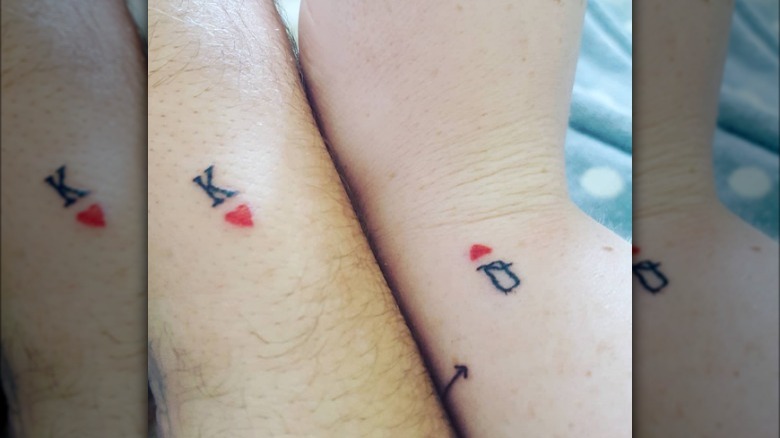 King and Queen tattoos