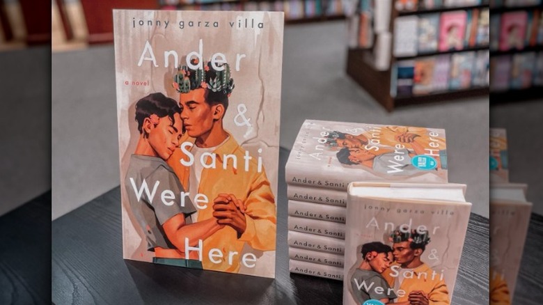 "Ander & Santi Were Here" books in bookshop