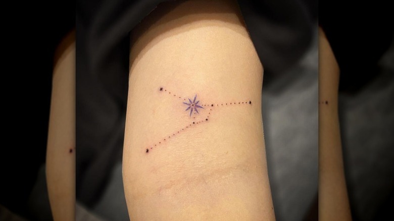 Star cancer tattoo