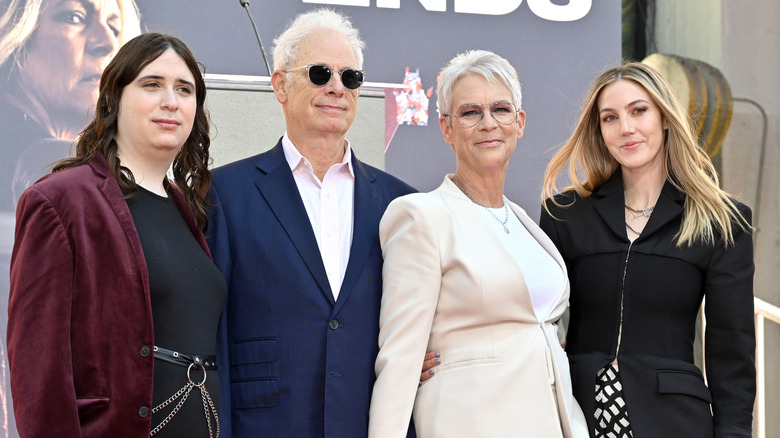 Ruby Guest, Christopher Guest, Jamie Lee Curtis, and Annie Guest