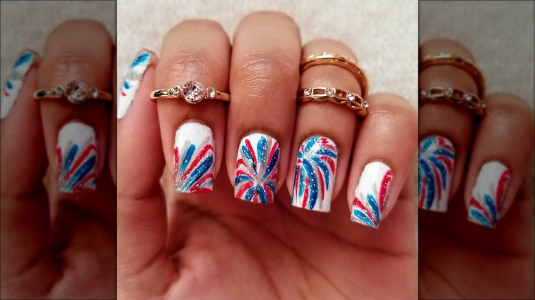 Firework nails