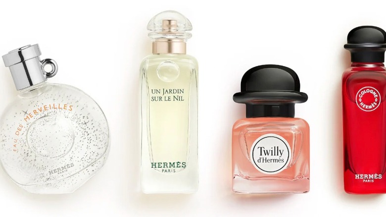 Hermes fragrance set 