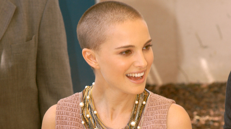 Natalie Portman shaved head