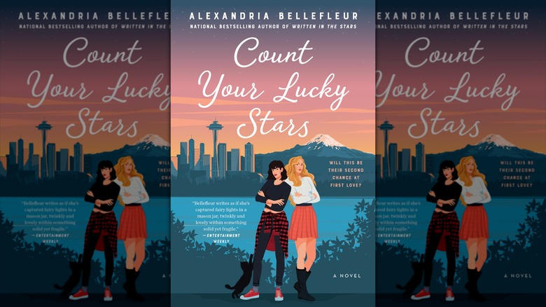 The cover of "Count Your Lucky Stars" by Alexandria Bellefleur