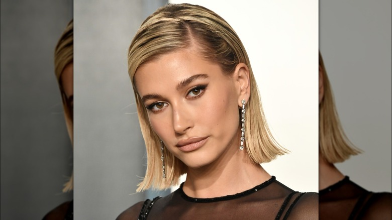 Hailey Bieber at an event