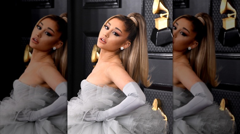 Ariana Grande at the 2020 Grammy Awards