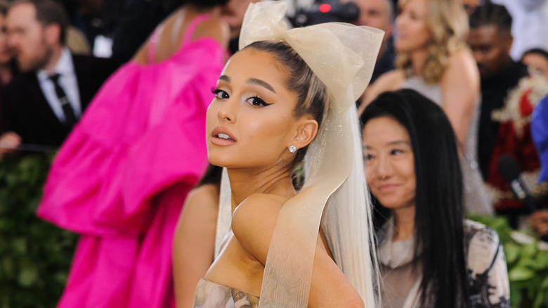 Ariana Grande at the Met Gala 2018