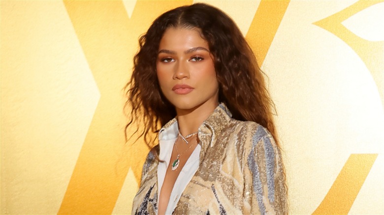 Zendaya posing