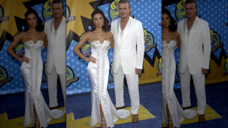 victoria and david beckham 2003 mtv movie awards