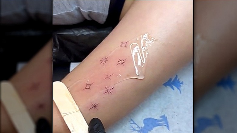 Multiple stars tattoo