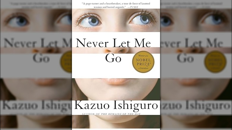 The cover of "Never Let Me Go," by Kazuo Ishiguro