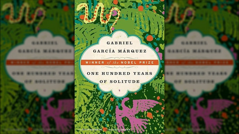 The cover of "One Hundred Years of Solitude," by Gabriel Garcia Marquez