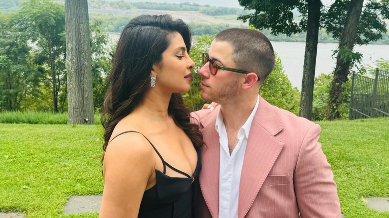 Priyanka Chopra with Nick Jonas