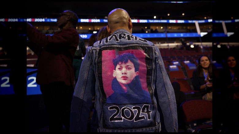 kamala jacket at dnc