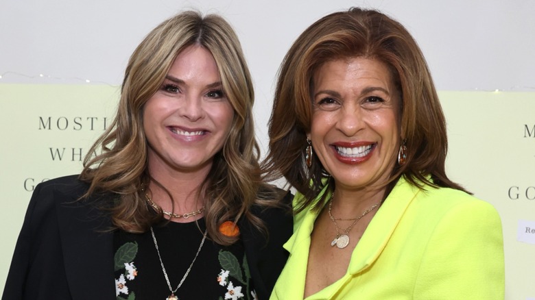 Jenna Bush Hager and Hoda Kotb smiling together