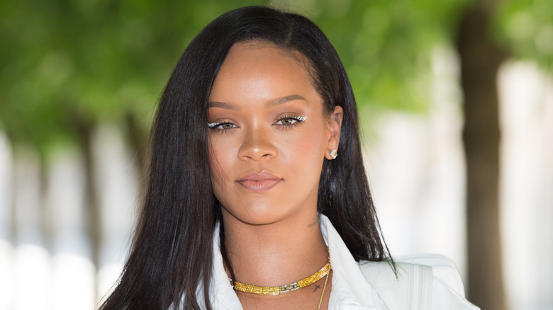 rihanna 2019 men's LV show in paris