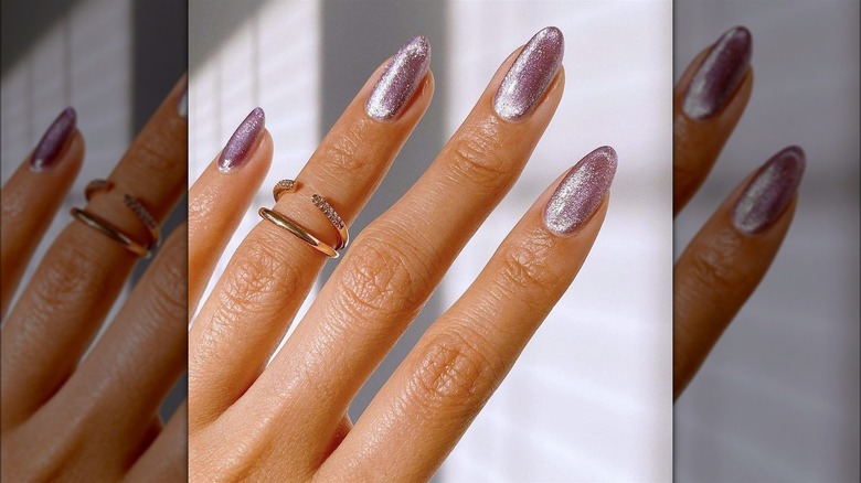 Velvet nails