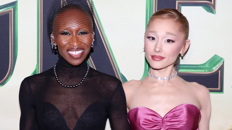 Cynthia Erivo with Ariana Grande