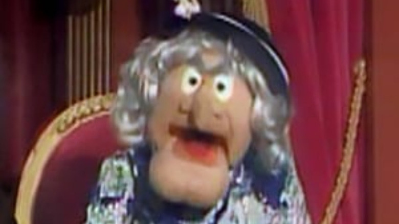 elderly woman muppet