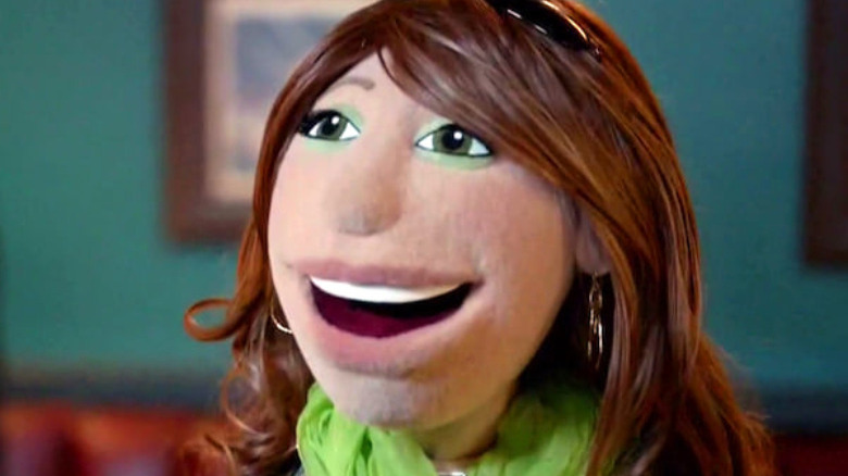 muppet with brown hair