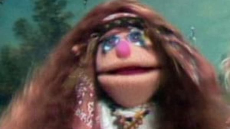 muppet with long hair