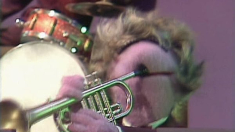 trumpet playing muppet