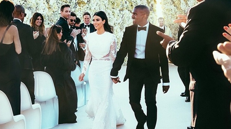 Kim Kardashian Kanye wedding