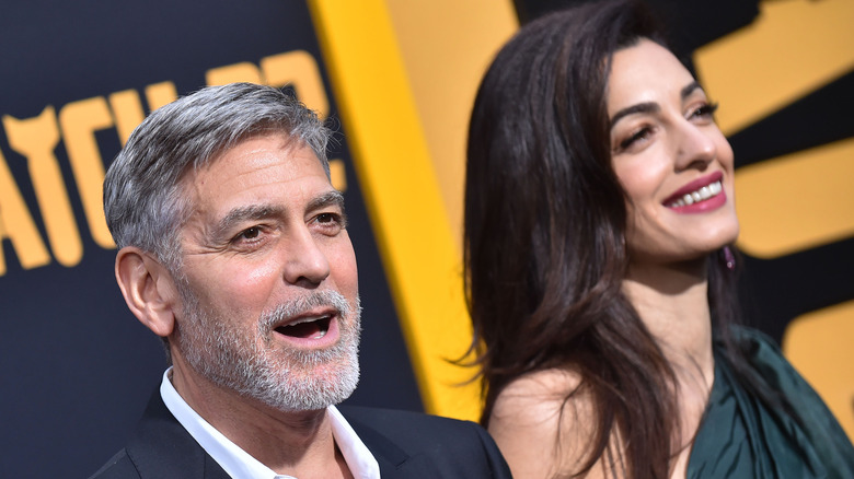 Amal and George Clooney