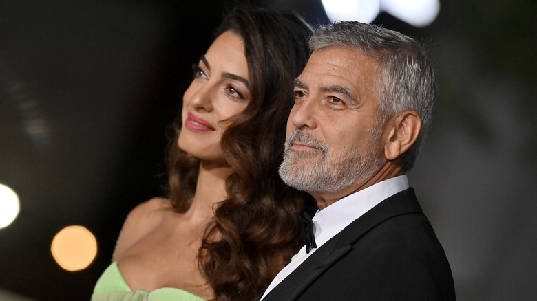 Amal and George Clooney