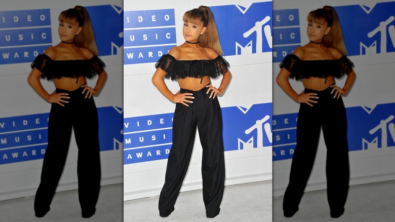 Ariana Grande black pants