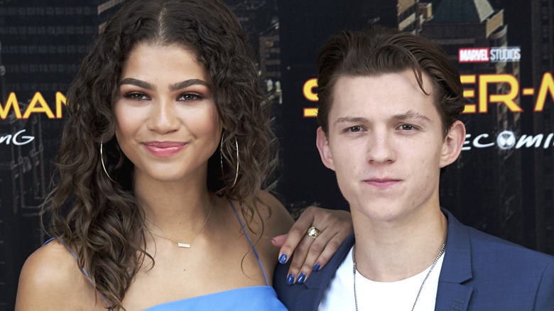 Tom Holland and Zendaya together on the red carpet