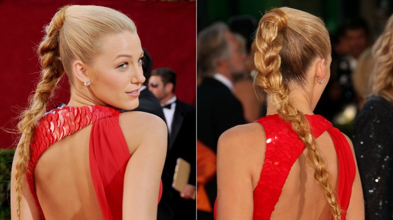 Blake Lively long braid