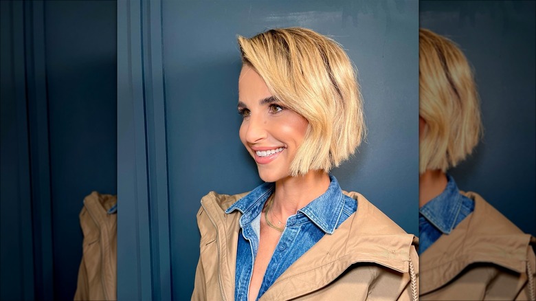 Vogue Williams with a bob