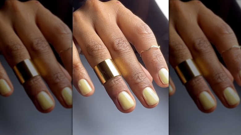 butter nails manicure