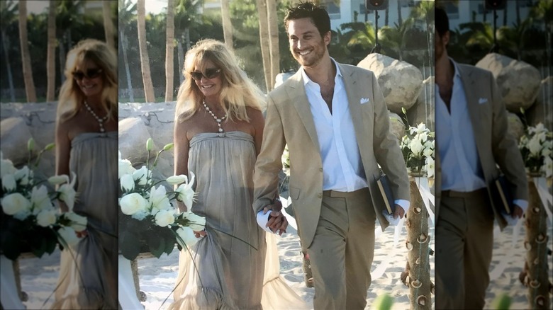 Goldie Hawn with Oliver Hudson